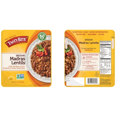 Tasty Bite Madras Lentils 10 oz., PK48 00002